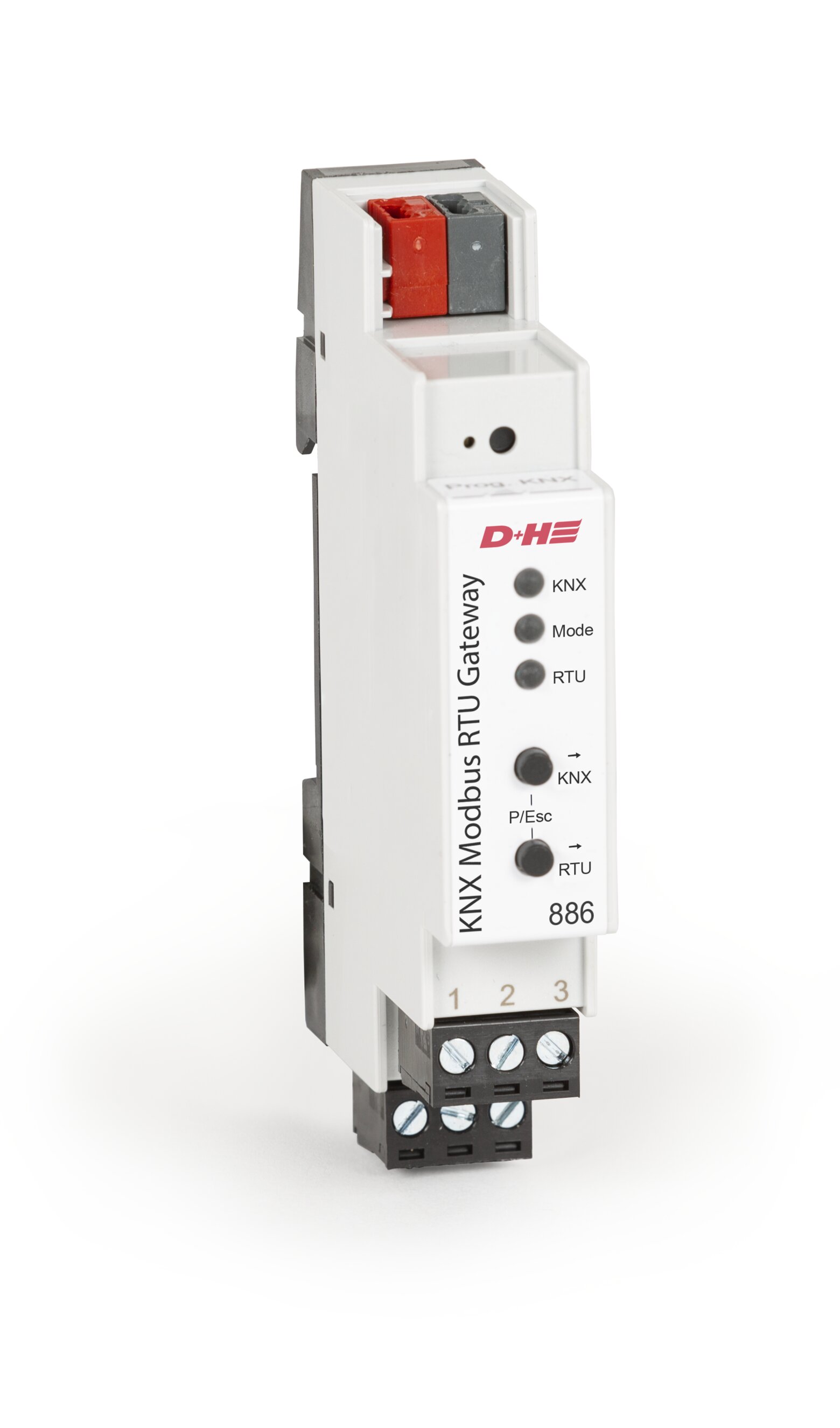 D+H Gateway KNX to Modbus/ACN - KNX Modbus RTU Gateway