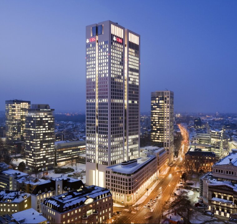 Opera Tower in frankfurt with wide view an city view | © Tishmann Speyer / Klaus Helbig